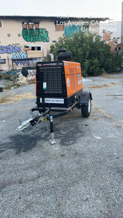 2021 Lincoln Electric Vantage 549X Ready Pak 3, ORANGE (includes trailer, cable rack, fender light kit)