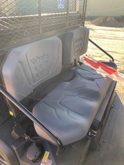 2022 Kubota RTV-X1140W-H Plastic Canopy, Windshield Acrylic Clear, LED Strobe Light, Wire Harness Kit, Back up Alarm