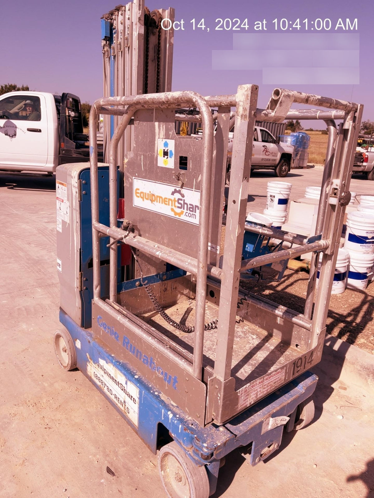 2016 GENIE GR-20