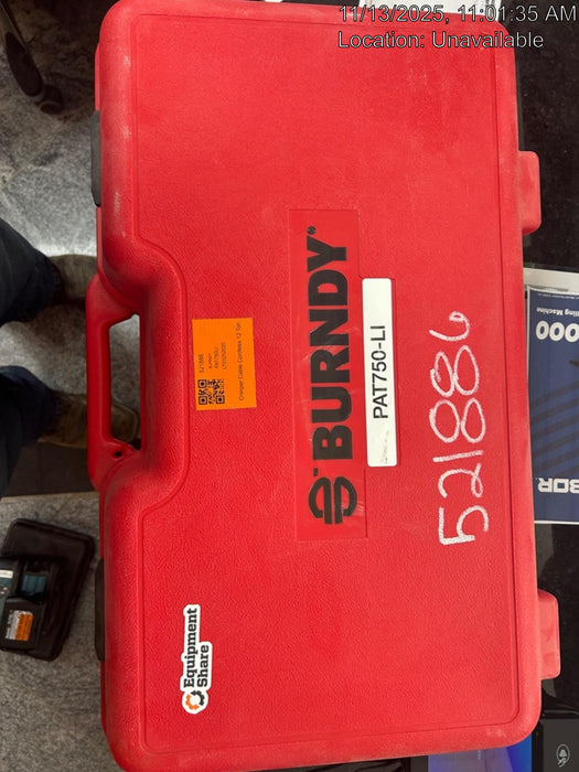 2025 BURNDY PAT750LI
