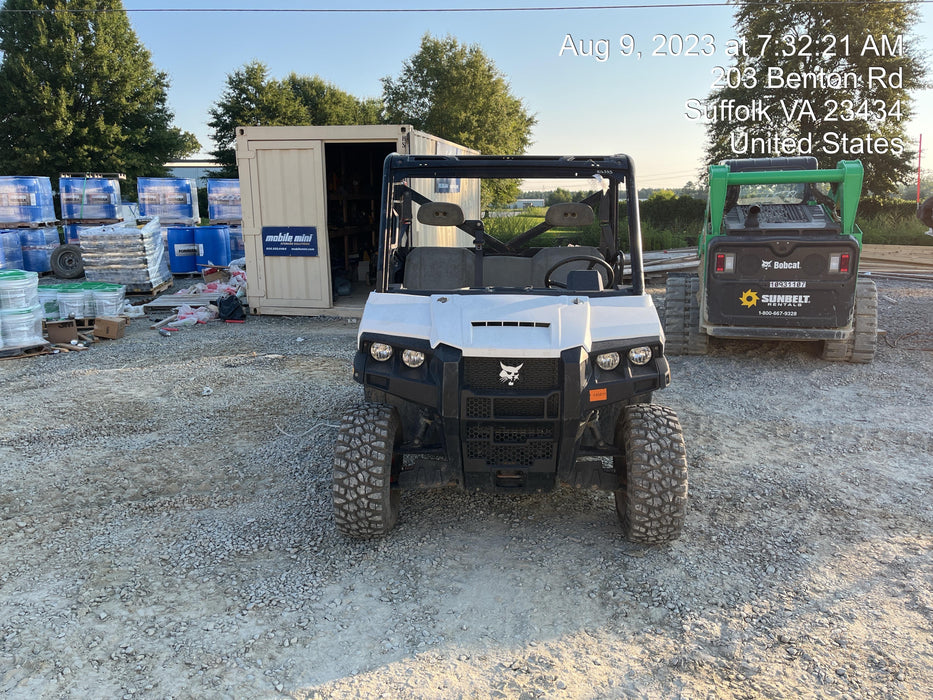 2021 Bobcat UV34 D Dsl, Canopy, 4WD, LED Lights