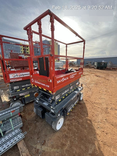 2024 Skyjack SJ3219 Electric Drive, Sld NM Tires, DBcns, RFRails, Power to Platform, T3 + Access Control