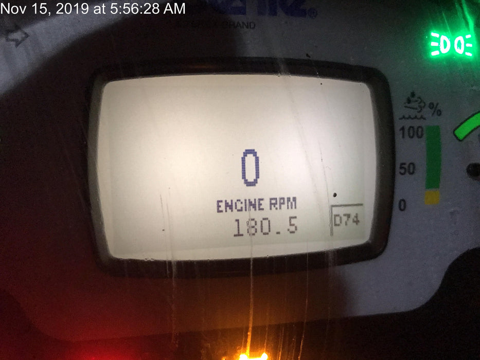 2019 Genie GTH-844 Canopy, Solid RT Tires, LED Work Lights, Beacon 60" QA Carriage, 48" Forks