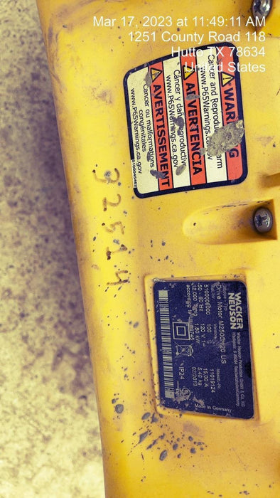 2019 WACKER NEUSON M2500