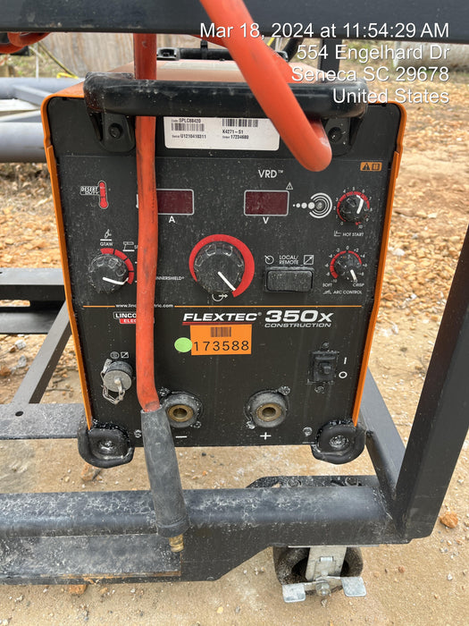 2021 LINCOLN ELECTRIC FLEXTEC 350X