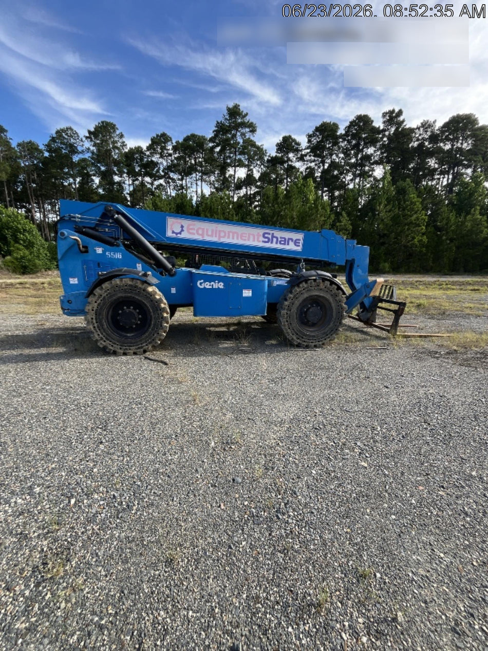 2017 Genie GTH-1056 Genie GTH1056, Solid Tires, 60" carriage, Open ROPS