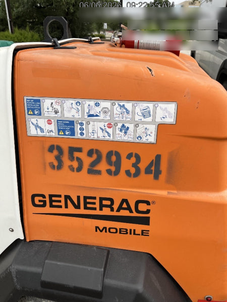 2023 Generac MLT2 Diesel, Flex Switch 120V Input, Powerzone Controller, (4) 320W LED Lights, 4kW Generator, 39.9 Gal Fuel Tank, 2" Ball, T3