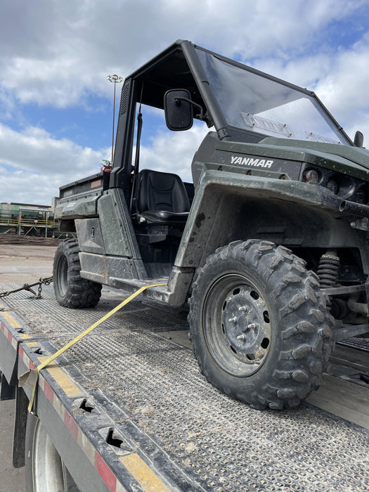 2021 Yanmar YU1000 Canopy, Steel Wheel, Poly WindShield, Beacon, Backup Alarm