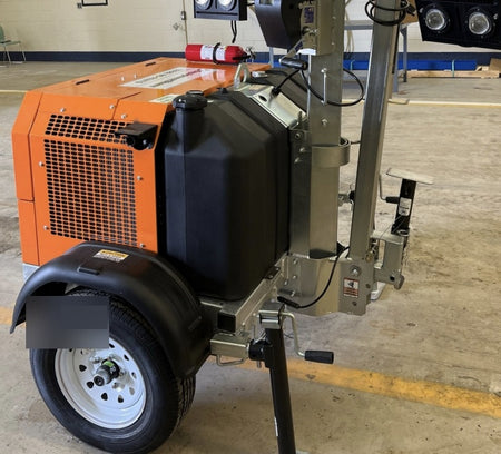 2024 Wanco WLTT-4MM4K Diesel, Deep Sea Controller, Shore Power Plug, Auto Start, (4) 350W LED Floodlights, 4kW Generator, 60 Gal Fuel Tank, 2" Ball, T3