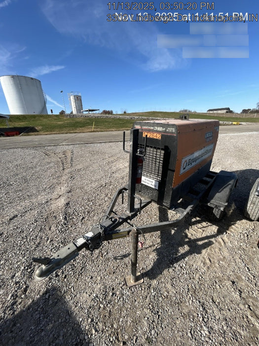 2021 Lincoln Electric Vantage 322 Vantage 322 Ready Pak 3 w/ Decals, ORANGE (includes trailer, cable rack, fender light kit) NO Telematics