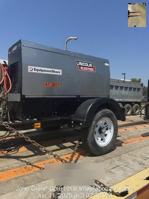 2024 Lincoln Electric LE400 Kubota V1505, Trlr, Cable Rack, Light Kit, ES Decals, T3