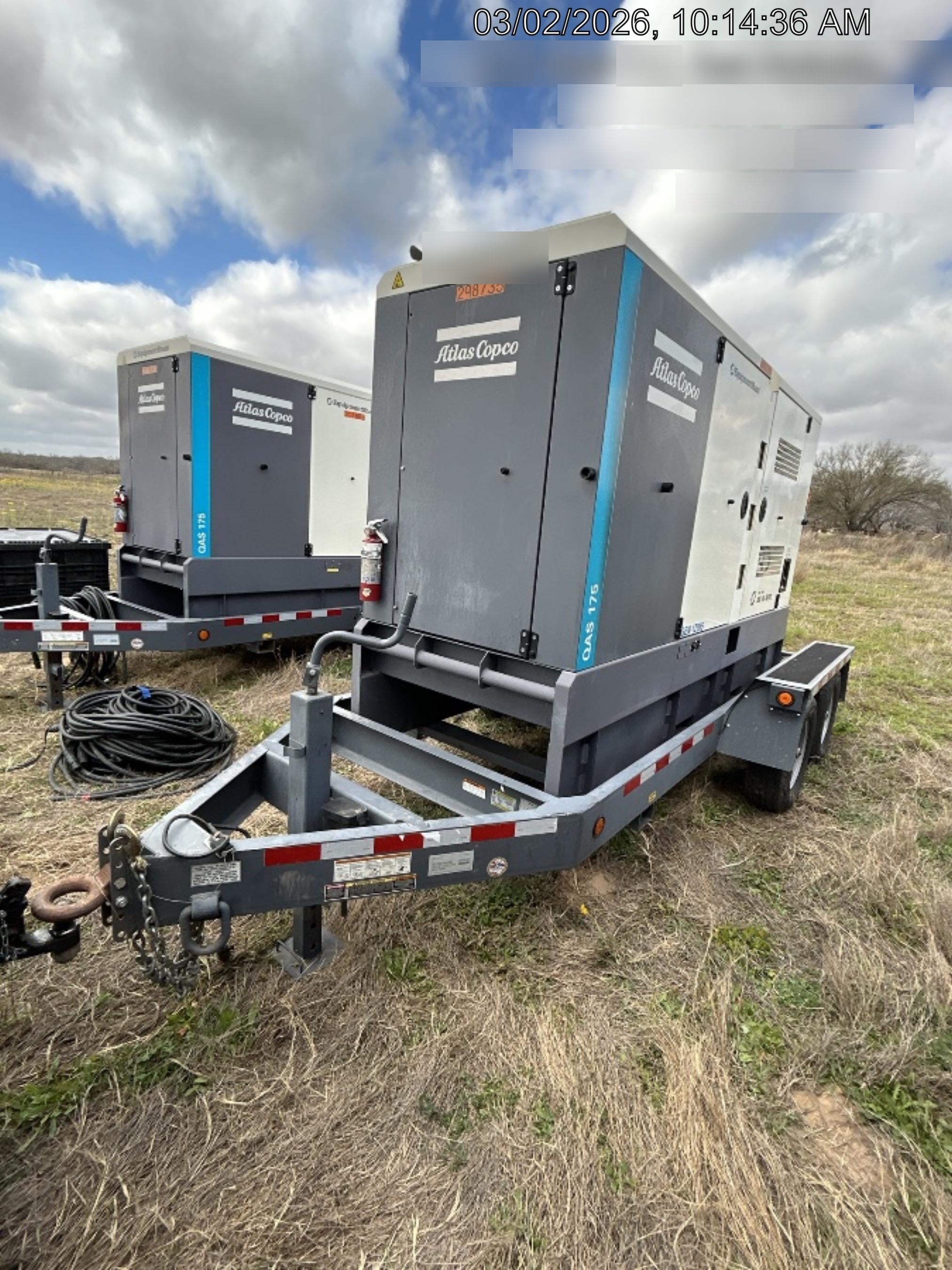 2023 ATLAS COPCO QAS 175