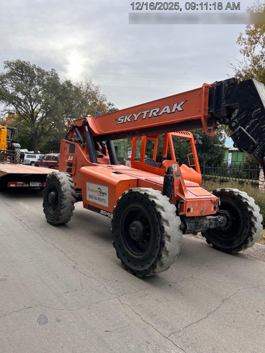 2018 Skytrak 8042 JLG Skytrak 8042, Solid Tires (shipping-Boss), Open ROPS, Beacon and Work Light Package