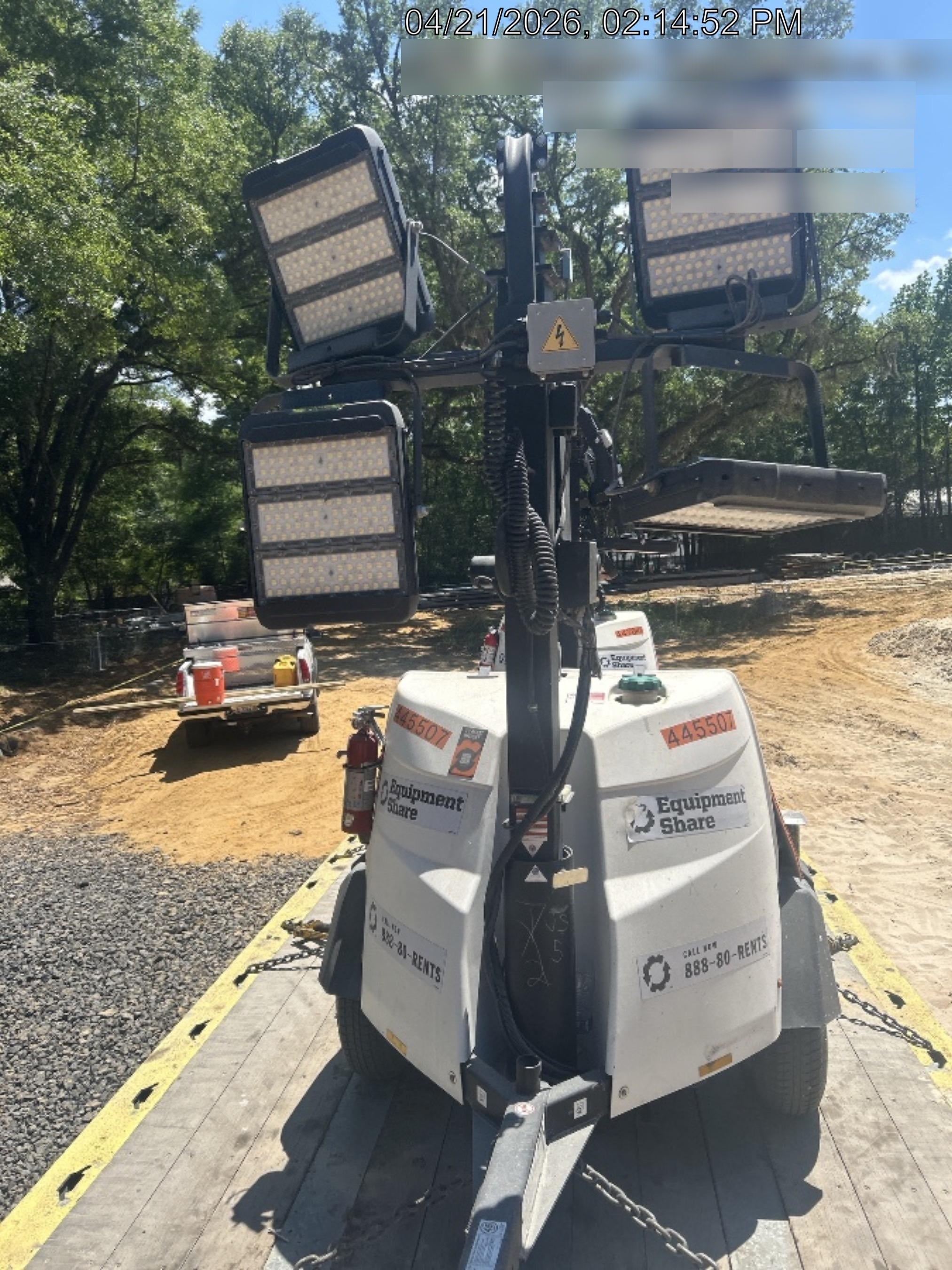 2024 Generac MLT6SKDS-STD4 ELEC WINCH Diesel, Electric Winch Mast, Powerzone Controller, (4) 320W LED Lights, 4kW Generator, 39.9 Gal Fuel Tank, 2" pintle, T3
