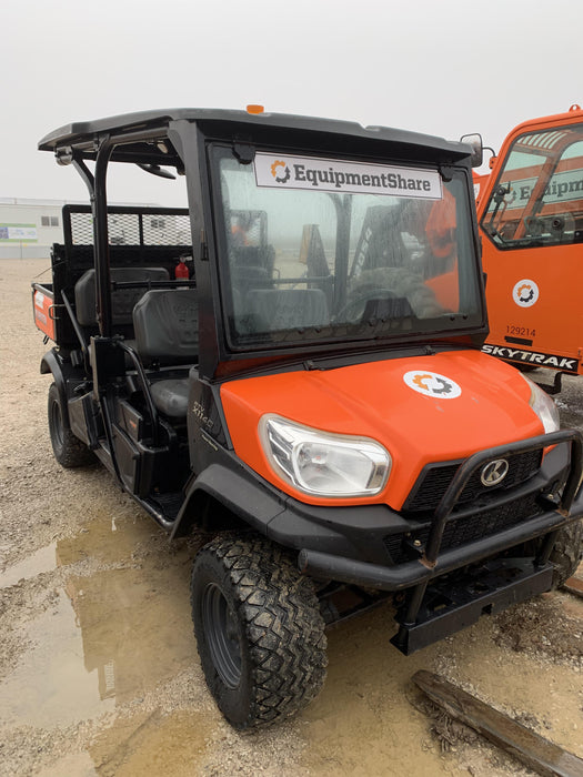 2021 Kubota RTV-X1140W-H Plastic Canopy, Windshield Acrylic Clear, LED Strobe Light, Wire Harness Kit, Back up Alarm
