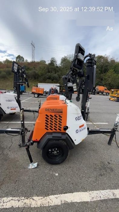 2023 Generac MLT2 Diesel, Flex Switch 120V Input, Powerzone Controller, 
(4) 320W LED Lights, 4kW Generator, 39.9 Gal Fuel Tank, 2" Ball, T3