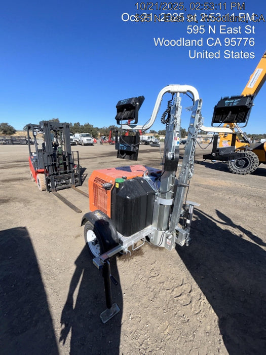 2024 Wanco WLTT-4MM4K Diesel, Deep Sea Controller, Shore Power Plug, Auto Start, (4) 350W LED Floodlights, 4kW Generator, 60 Gal Fuel Tank, 2" Ball, T3