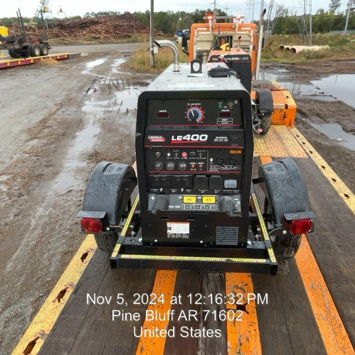 2024 Lincoln Electric LE400 Kubota V1505, Trlr, Cable Rack, Light Kit, ES Decals, T3
