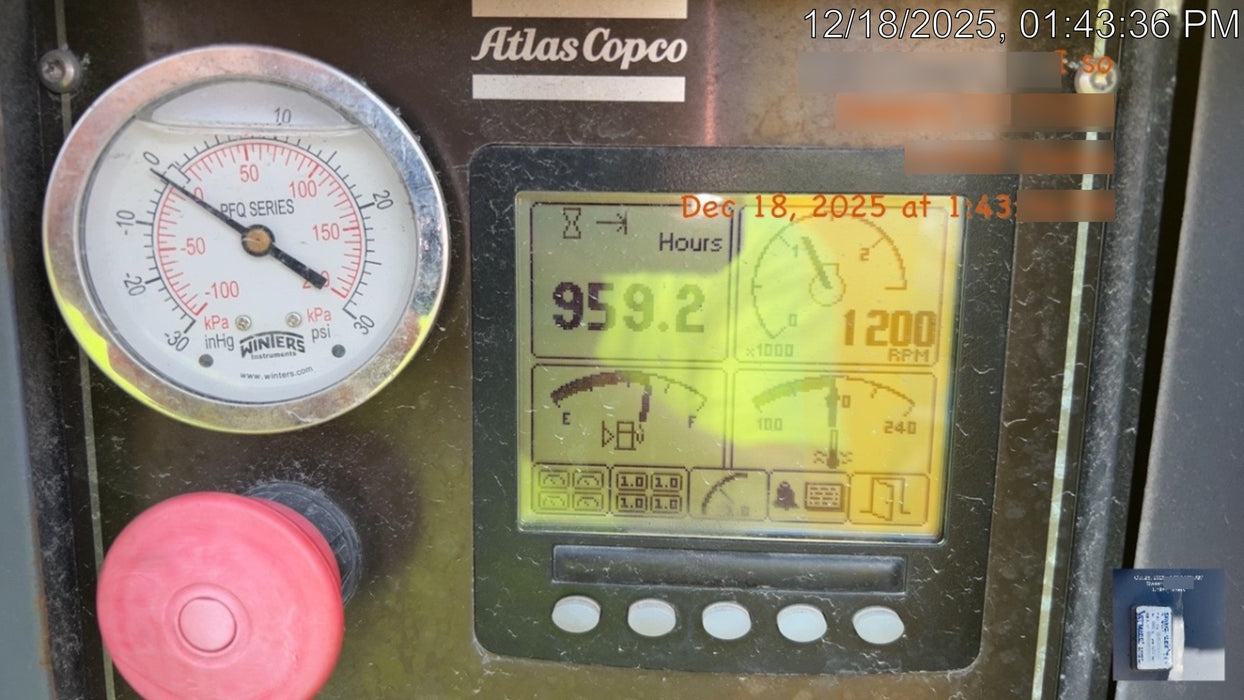 2020 ATLAS COPCO PAS 150 HF CS Enclosed