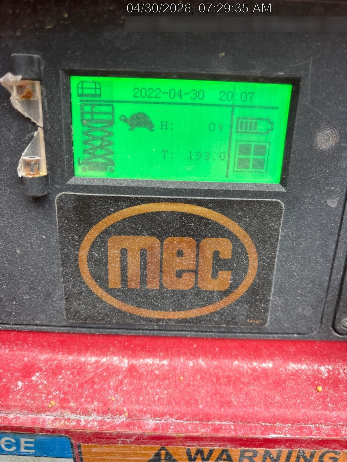 2019 MEC 1330SE Standard Options