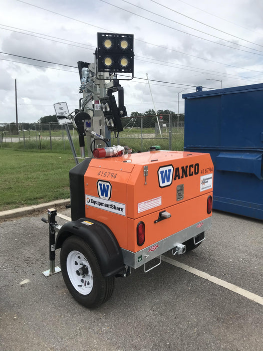2024 Wanco WLTT-4MM4K Diesel, Deep Sea Controller, Shore Power Plug, Auto Start, (4) 350W LED Floodlights, 4kW Generator, 60 Gal Fuel Tank, 2" Ball, T3