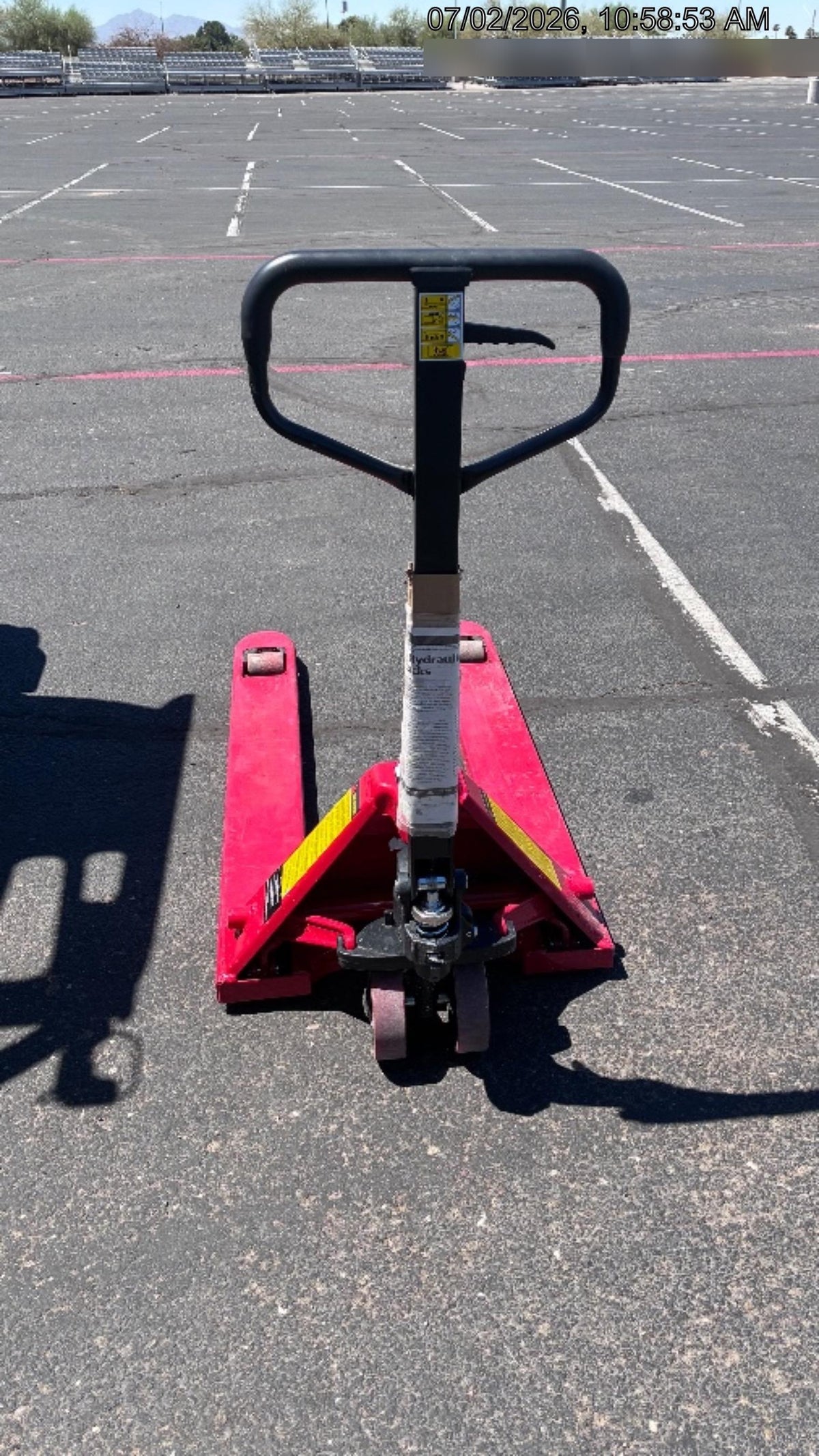 2025 GRAINGER PALLET JACK, 5500 LBS., GRAINGER