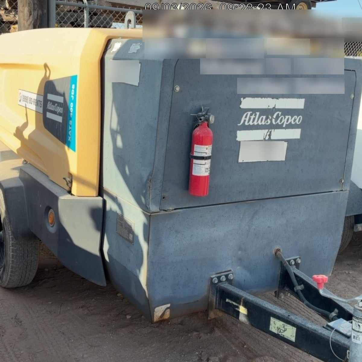 2020 ATLAS COPCO XATS 400 PFF
