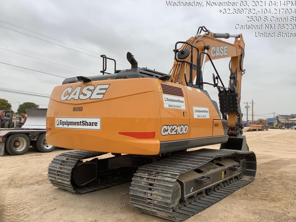 2021 CASE CX210D