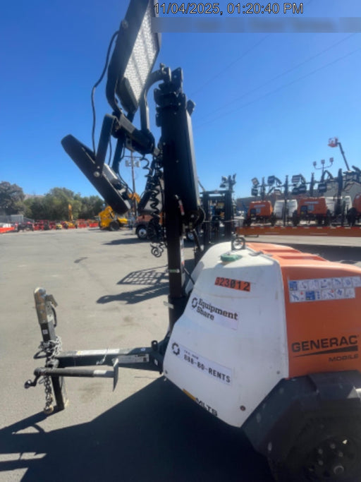 2023 Generac MLT2 Diesel, Flex Switch 120V Input, Powerzone Controller, (4) 320W LED Lights, 4kW Generator, 39.9 Gal Fuel Tank, 2" Ball, T3