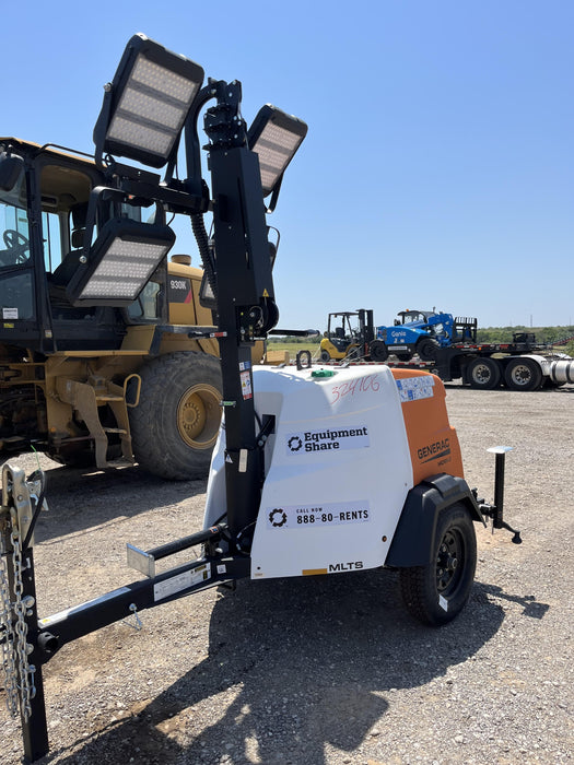 2023 Generac MLT2 Diesel, Flex Switch 120V Input, Powerzone Controller, (4) 320W LED Lights, 4kW Generator, 39.9 Gal Fuel Tank, 2" Ball, T3