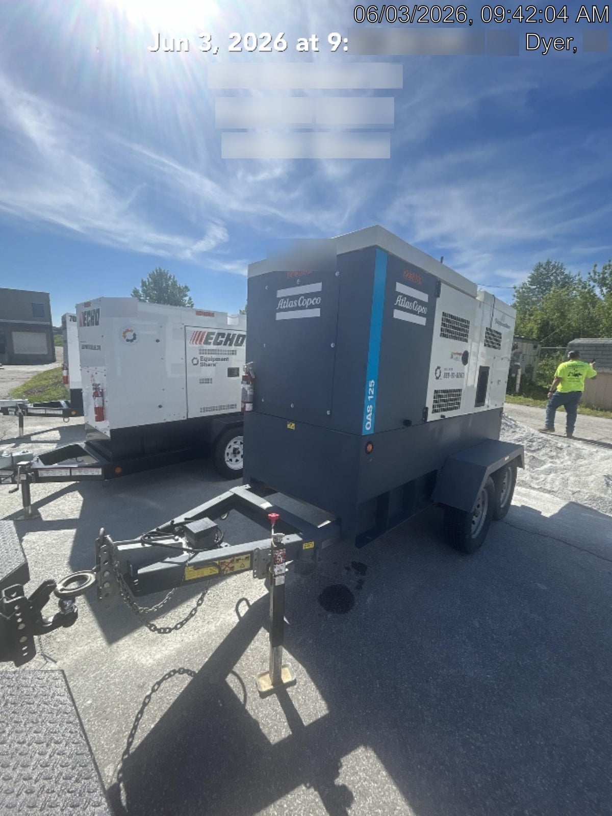 2022 ATLAS COPCO QAS 125