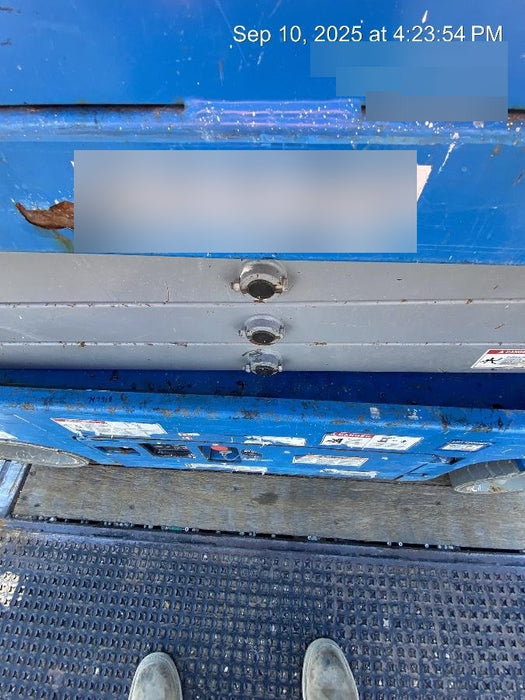 2019 Genie GS-1930 Fixed Rails with Chain Entry