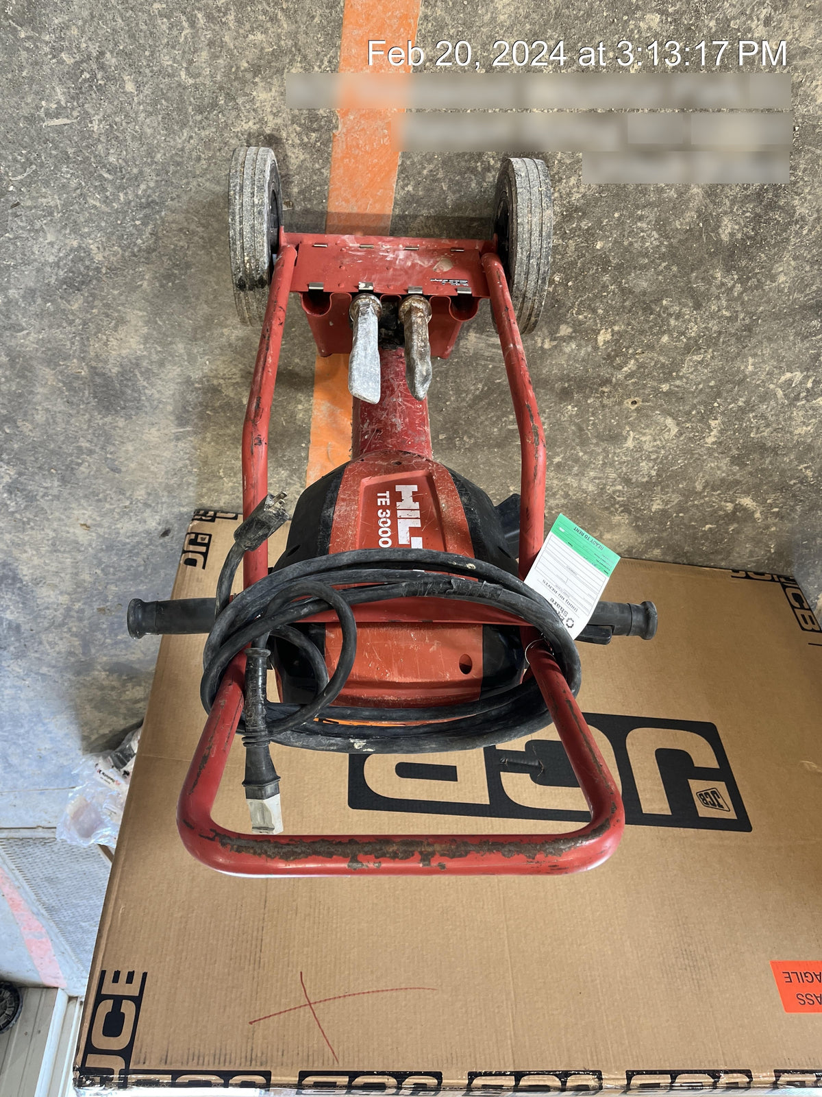 2019 HILTI TE 3000-AVR