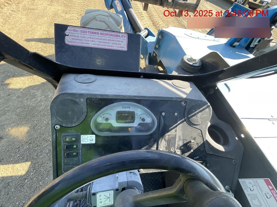 2017 Genie GTH-1056 Genie GTH1056, Solid Tires, 60" carriage, Light Kit, Open ROPS