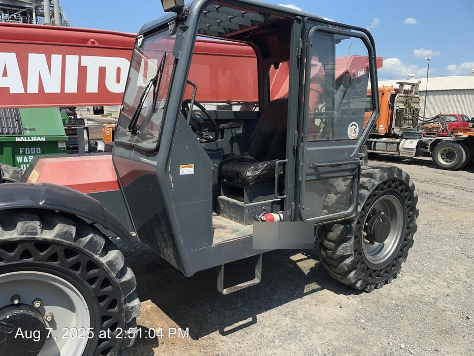 2018 Manitou MTA10055 Manitou MTA 10055 w/Open ROPS, Work Lights/Strobe, Aux Hyd, Solid Tires, Lift Hook, 66" Carriage, 60" Forks