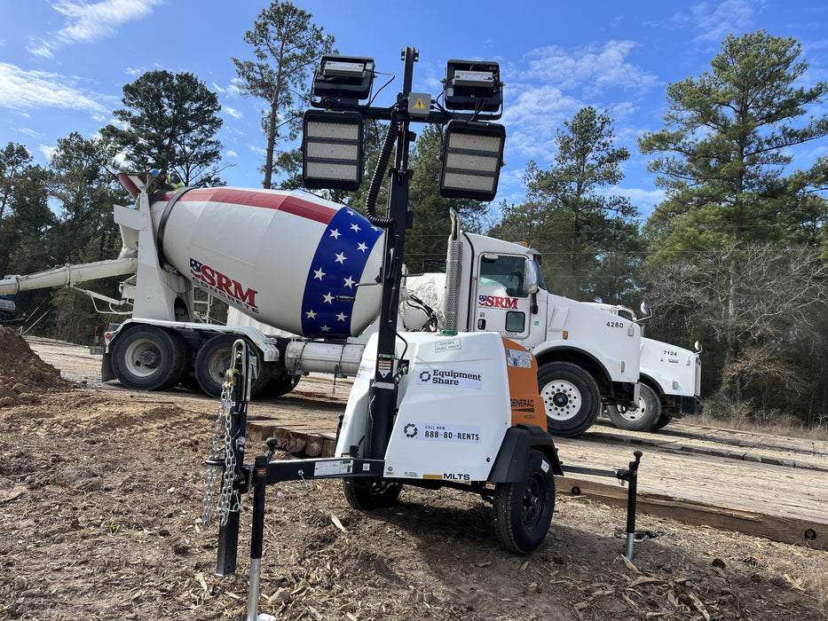 2023 Generac MLT2 Diesel, Flex Switch 120V Input, Powerzone Controller, 
(4) 320W LED Lights, 4kW Generator, 39.9 Gal Fuel Tank, 2" Ball, T3