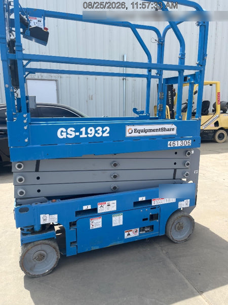 2024 Genie GS-1932 Electric Drive, Sld NM Tires, DBcns, T3 + Access Control