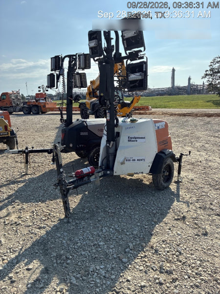 2024 Generac MLT2 Diesel, Flex Switch 120V Input, Powerzone Controller, 
(4) 320W LED Lights, 4kW Generator, 39.9 Gal Fuel Tank, 2" Ball, T3