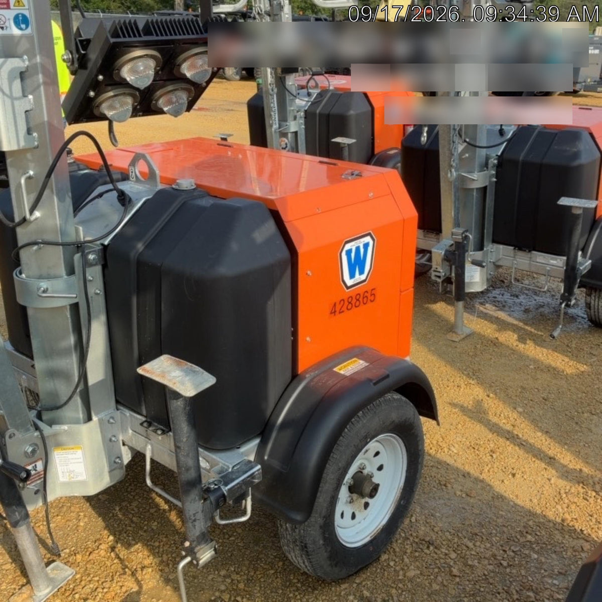 2024 Wanco WLTT-4MM4K Diesel, Deep Sea Controller, Shore Power Plug, Auto Start, (4) 350W LED Floodlights, 4kW Generator, 60 Gal Fuel Tank, 2" Ball, T3