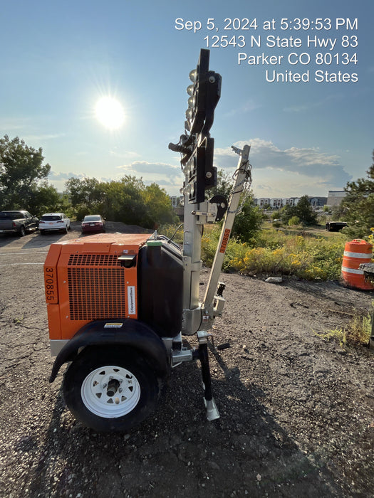 2023 Wanco WLTT-4MM4K Diesel, Deep Sea Controller, Shore Power Plug, Auto Start, (4) 350W LED Floodlights, 4kW Generator, 60 Gal Fuel Tank, 2" Ball, T3