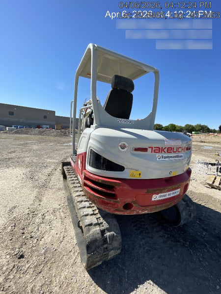 2022 TAKEUCHI TB250-2R
