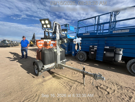 2024 Wanco WLTT-4MM4K Diesel, Deep Sea Controller, Shore Power Plug, Auto Start, (4) 350W LED Floodlights, 4kW Generator, 60 Gal Fuel Tank, 2" Ball, T3