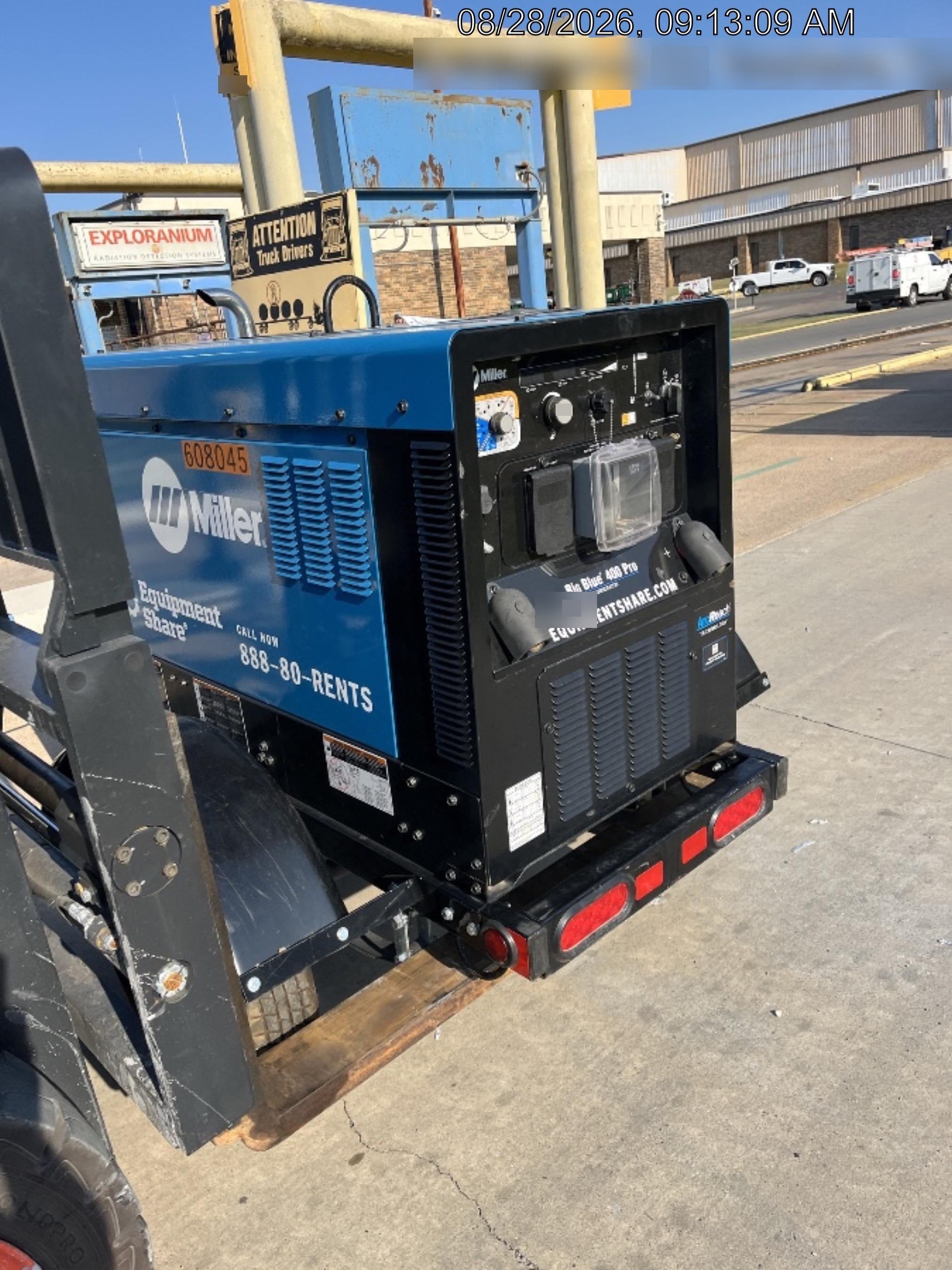 2025 MILLER ELECTRIC BIG BLUE 400