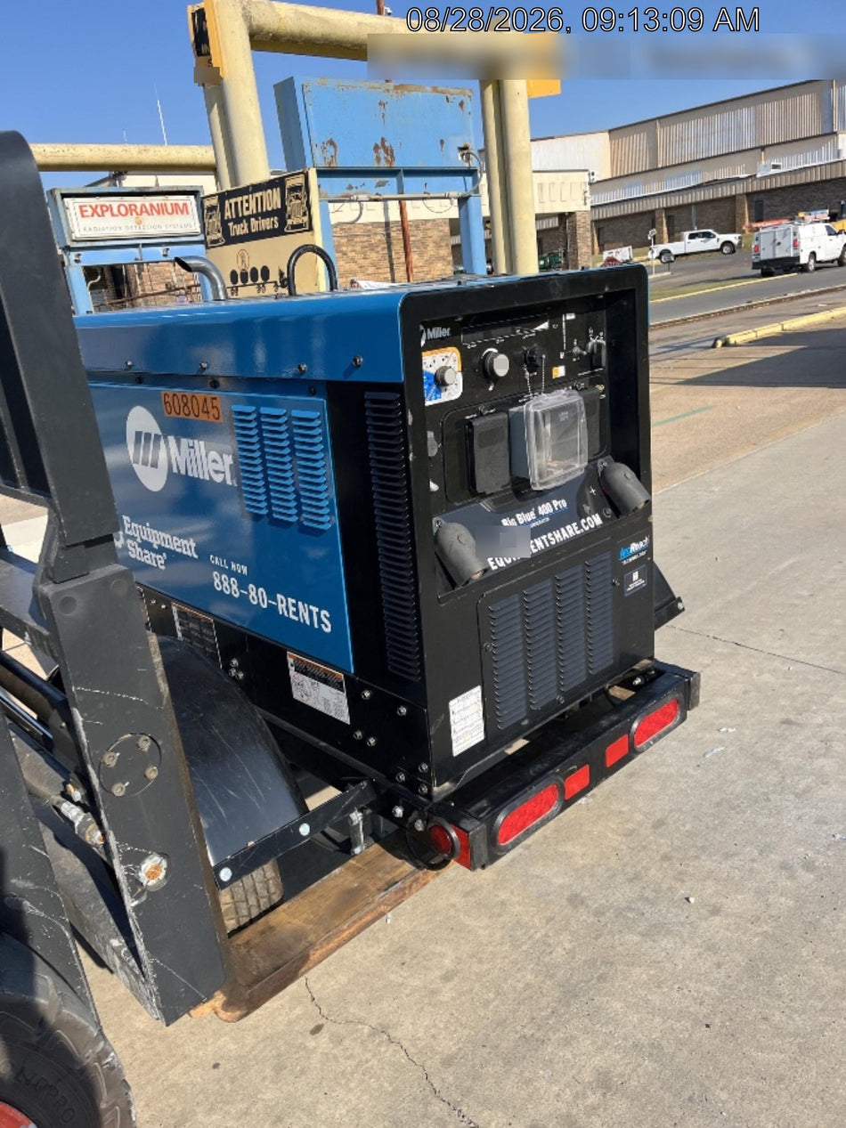 2025 MILLER ELECTRIC BIG BLUE 400