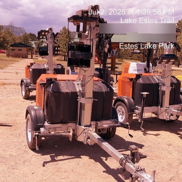 2024 Wanco WLTT-4MM4K Diesel, Deep Sea Controller, Shore Power Plug, Auto Start, (4) 350W LED Floodlights, 4kW Generator, 60 Gal Fuel Tank, 2" Ball, T3