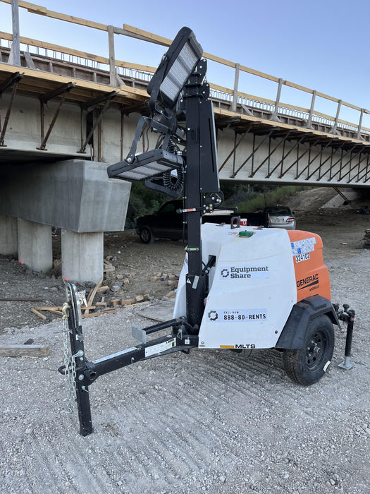 2023 Generac MLT2 Diesel, Flex Switch 120V Input, Powerzone Controller, (4) 320W LED Lights, 4kW Generator, 39.9 Gal Fuel Tank, 2" Ball, T3