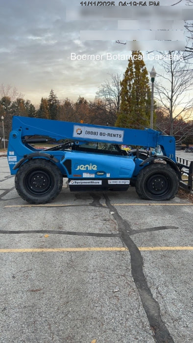 2020 Genie GTH-636 Cab/Heat/Air, Solid Tires, Work Lights, Beacon, Aux Hydraulics, Back up Alarm