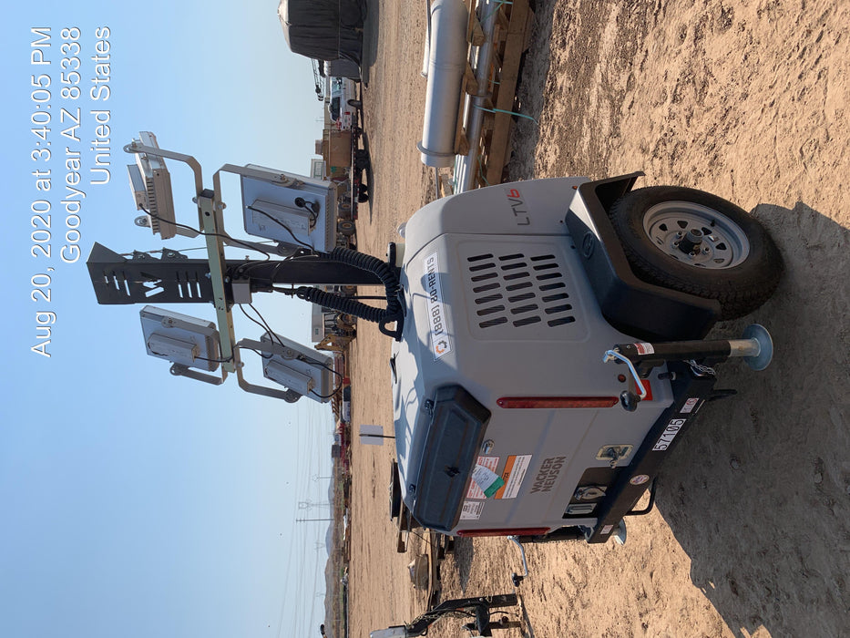 2019 Wacker Neuson LTV6K-LED Standard LED Towable Light Tower w/None