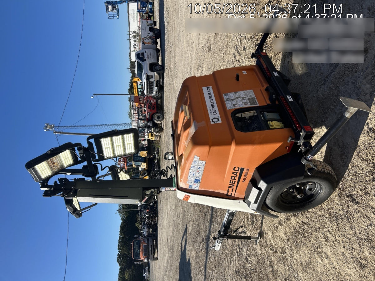 2023 Generac MLT2 Diesel, Flex Switch 120V Input, Powerzone Controller, (4) 320W LED Lights, 4kW Generator, 39.9 Gal Fuel Tank, 2" Ball, T3