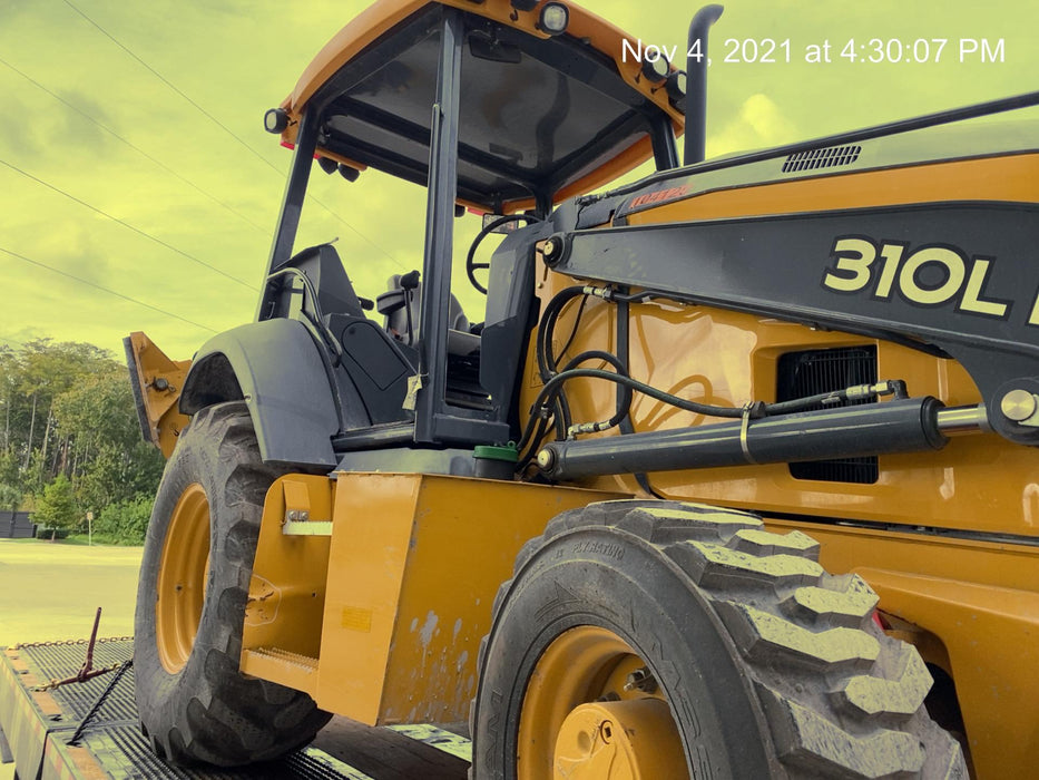 2020 John Deere 310LEP Canopy, 4WD, Standard Stick, Pilot Controls, 2 Way Hydraulics, TAG Manual QC